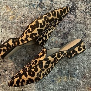 Cole Haan- Piper Leopard Print Calf Hair Mules